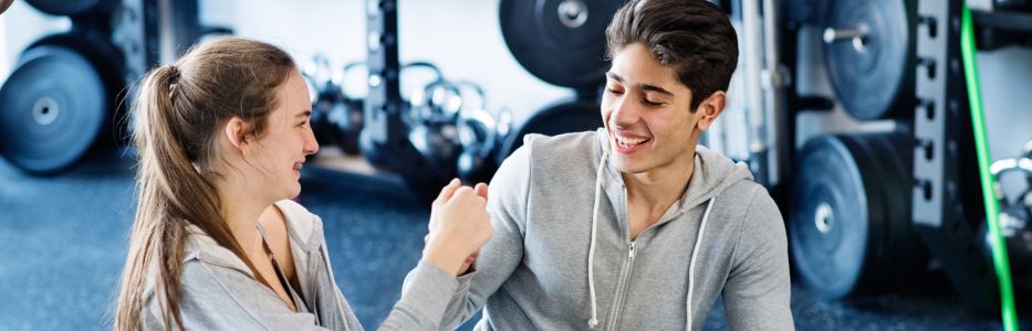 Gym buddy program breaks barriers for young people with disability